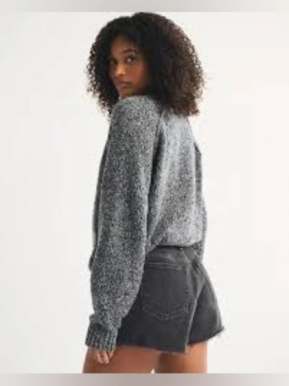 A&F - The 90’s Relaxed Cut Off Shorts High Rise Curve Love